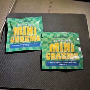 Dutch Bros sealed Mini charms St. Patrick’s day merch drop x 2